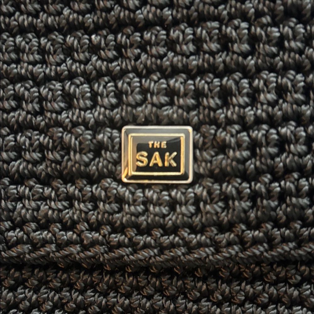 The SAK Elegant Black Knit Crossbody Bag - Picture 2 of 8